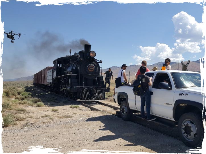 photo of a commercial filming at the NNRY