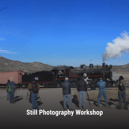 photo of the still photography workshop in progress